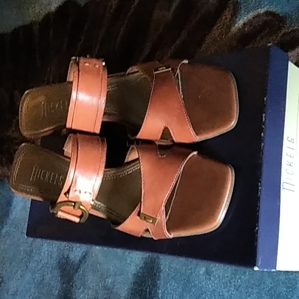Nickels Dress Shoes Size 6 M Color Nougat
